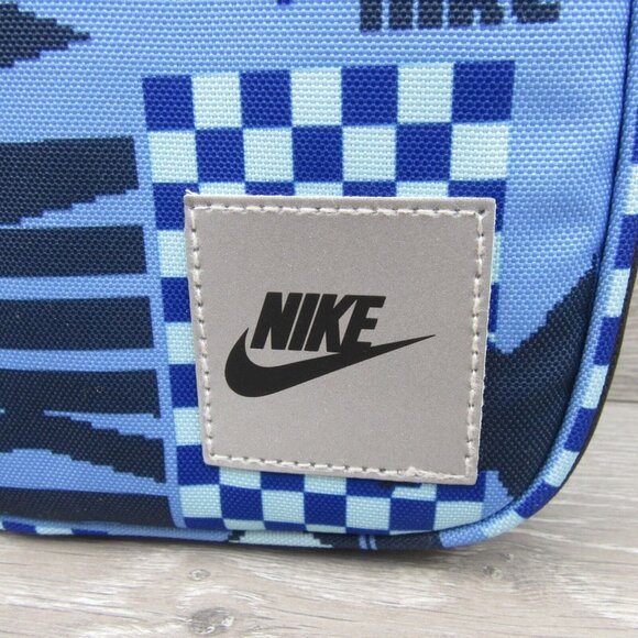 Nike Hard Liner Lunch School Lunch Box Bag (4L) Blue Multi NEW - Picture 4 of 12